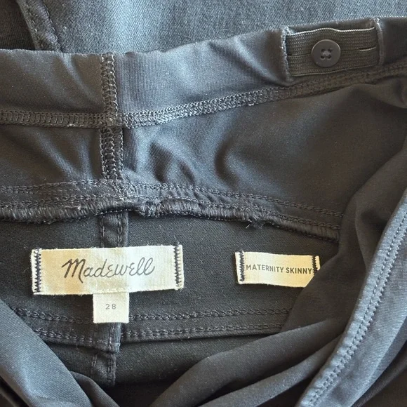 Madewell Over-The-Belly Maternity Skinny - Picture 5 of 11